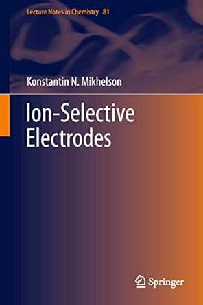 ion selective electrodes 1st edition konstantin n mikhelson 3642431623, 978-3642431623