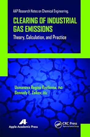 clearing of industrial gas emissions 1st edition usmanova regina ravilevna ,gennady e zaikov 1774633507,