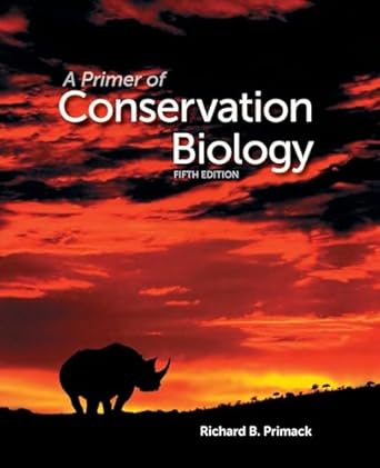 a primer of conservation biology 1st edition richard b primack 0878936238, 978-0878936236