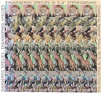 endangered species in 5 d stereograms 1st edition stephen schutz ,susan polis schutz 0883963930,