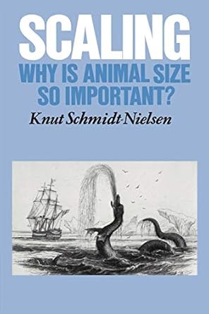 scaling why is animal size so important 1st edition knut schmidt nielsen 0521319870, 978-0521319874