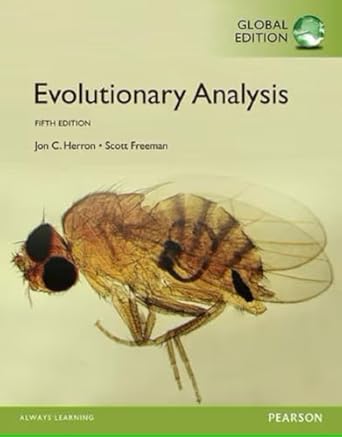 evolutionary analysis 1st edition scott freeman 1292061278, 978-1292061276