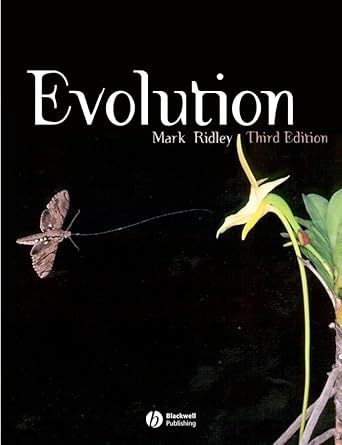 evolution 1st edition mark ridley 1405103450, 978-1405103459