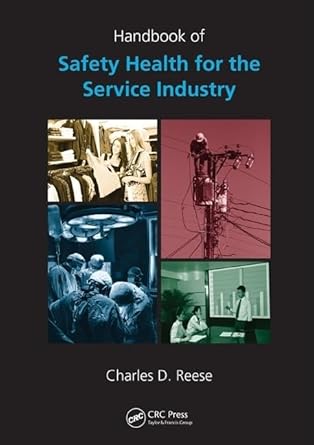 handbook of safety and health for the service industry 4 volume set 1st edition charles d reese 1420053779,
