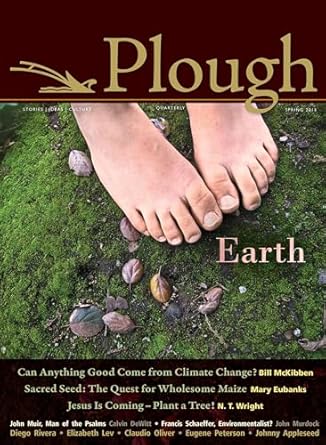 plough quarterly no 4 earth 1st edition bill mckibben ,eugene h peterson ,n t wright ,elizabeth lev ,calvin