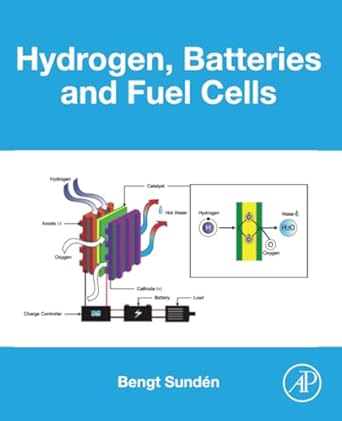 hydrogen batteries and fuel cells 1st edition bengt sunden 0128169508, 978-0128169506