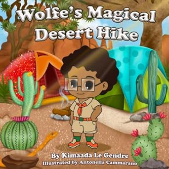 wolfes magical desert hike 1st edition kimaada le gendre ,antonella cammarano 1737640988, 978-1737640981