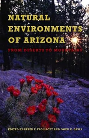 natural environments of arizona from desert to mountains 1st edition peter f ffolliott ,owen k davis