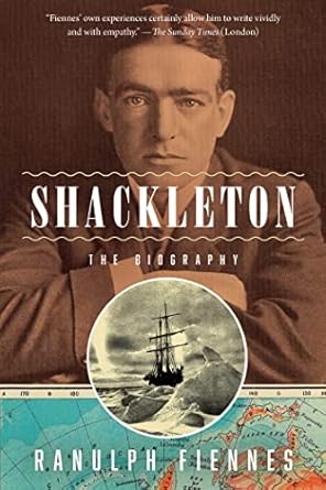 shackleton 1st edition ranulph fiennes 1639363025, 978-1639363025