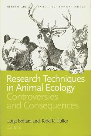 research techniques in animal ecology 1st edition luigi boitani ,todd fuller 0231113412, 978-0231113410
