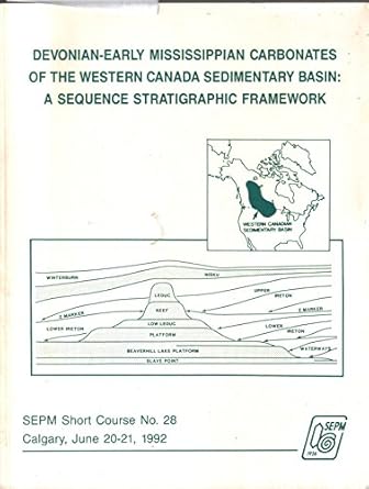 devonian early mississippian carbonates of the western canada sedimentary basin a sequence stratigraphic