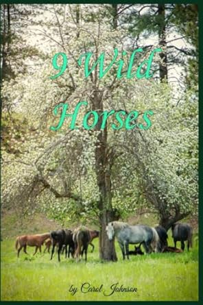 9 wild horses the herd 1st edition carol johnson 1074212703, 978-1074212704