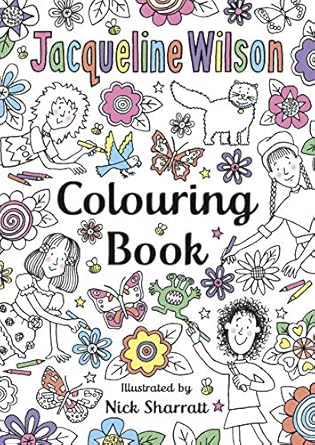 jacqueline wilson colouring book 1st edition jacqueline wilson 0552575526, 978-0552575522