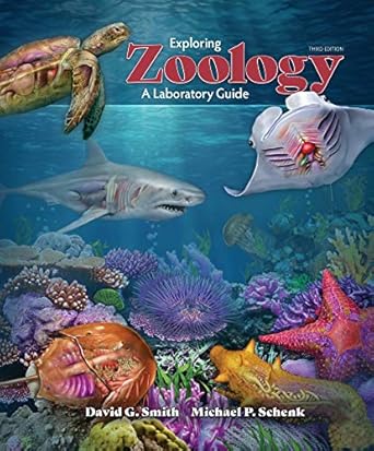 exploring zoology a laboratory guide 3e 1st edition david g smith ,michael p schenk 1640432043, 978-1640432048