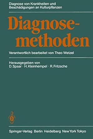 diagnosemethoden 1st edition t wetzel 364269683x, 978-3642696831