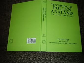 textbook of pollen analysis 1st edition knut krzywinski ,knut faegri ,johs iversen ,peter emil kaland