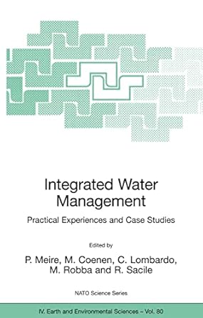 integrated water management practical experiences and case studies 1st edition p meire ,m coenen ,c lombardo