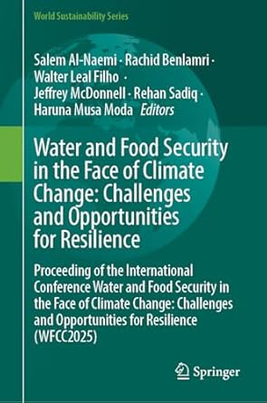 water and food security in the face of climate change challenges and opportunities for resilience proceeding