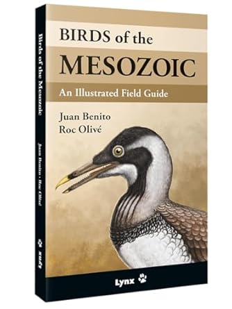 birds of the mesozoic an illustrated field guide 1st edition juan benito ,roc olive pous 8416728526,