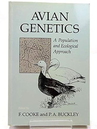 avian genetics a population and ecological approach 1st edition f cooke 0121875717, 978-0121875718
