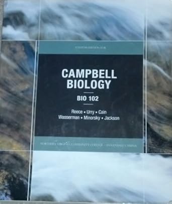 campbell biology bio102 custom 1st edition jane b reece ,lisa a urry ,michael l cain ,steven a wasserman