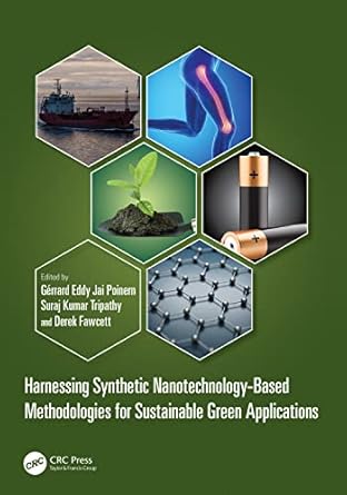 harnessing synthetic nanotechnology based methodologies for sustainable green applications 1st edition