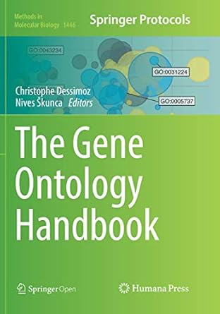the gene ontology handbook 1st edition christophe dessimoz ,nives skunca 1493981269, 978-1493981267
