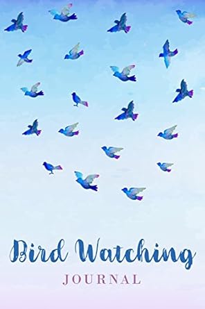 bird watching journal watercolor bird log book birdwatching lover writing journal 1st edition michelia