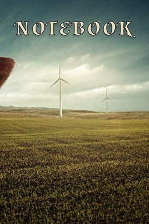 notebook happy cow lined journal notebook 6 x 9 vegan notebook vegan journal ruled writing book notebook for