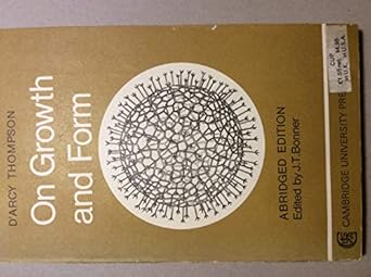 on growth and form 1st edition d'arcy w thompson ,john tyler bonner 0521093902, 978-0521093903