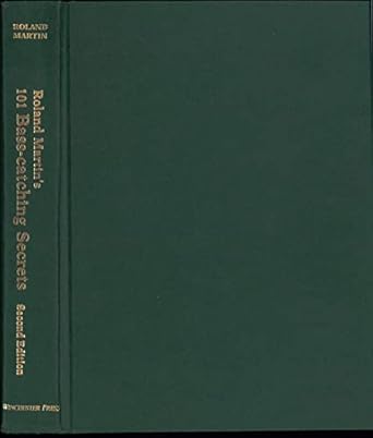roland martins 101 bass catching secrets 1st edition roland martin 0832904570, 978-0832904578