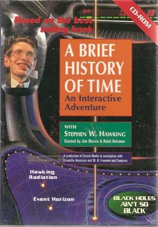 a brief history of time an interactive adventure 1st edition stephen w hawking 0716726483, 978-0716726487