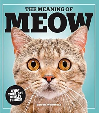 the meaning of meow what your cat really thinks 1st edition pamela weintraub 1951274156, 978-1951274153