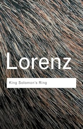 king solomons ring 1st edition konrad lorenz ,julian huxley 0415267471, 978-0415267472