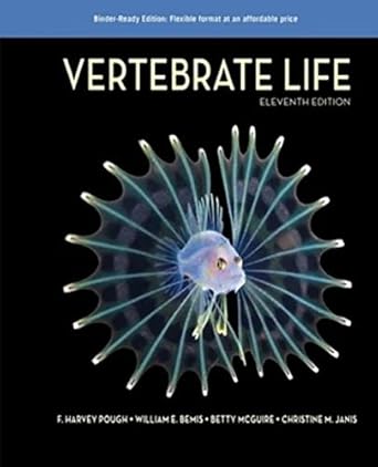 vertebrate life 1st edition harvey pough ,christine m janis ,william e bemis ,betty anne mcguire 0197564887,