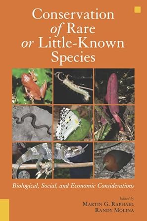 conservation of rare or little known species biological social and economic considerations 1st edition martin