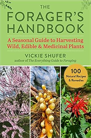 foragers handbook a seasonal guide to harvesting wild edible and medicinal plants 1st edition vickie shufer
