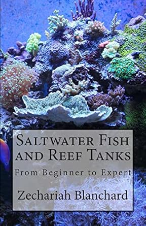saltwater fish and reef tanks from beginner to expert 1st edition zechariah james blanchard 1499203160,