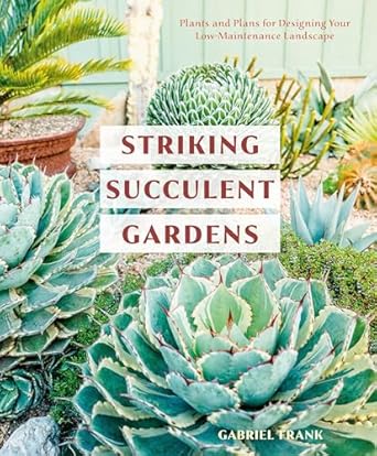striking succulent gardens plants and plans for designing your low maintenance landscape a gardening book 1st