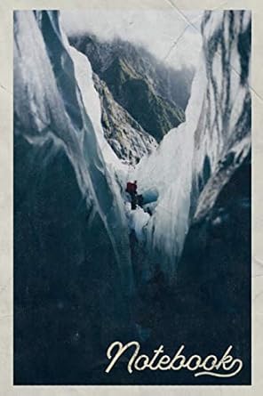 notebook alpinism equipment excellent composition book journal diary for men women teen and kids vintage
