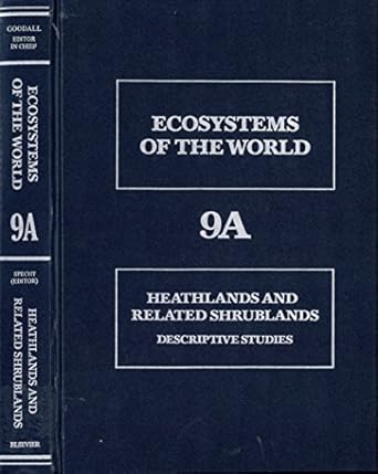 heathlands and related shrublands analytical studies 1st edition r l specht 0444418091, 978-0444418098