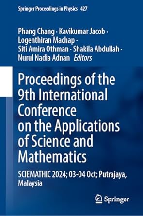 proceedings of the 9th international conference on the applications of science and mathematics sciemathic
