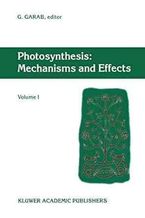 photosynthesis mechanisms and effects volume i proceedings of the xith international congress on