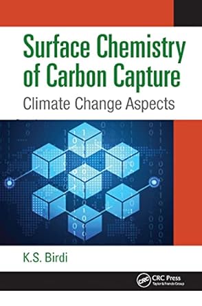 surface chemistry of carbon capture 1st edition k s birdi 103208555x, 978-1032085555