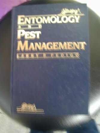 entomology and pest management 1st edition larry p pedigo 0023933100, 978-0023933103