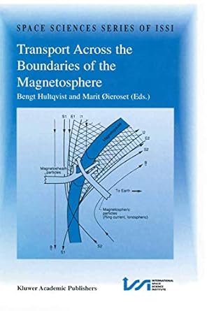 transport across the boundaries of the magnetosphere proceedings of an issi workshop october 1 5 1996 bern