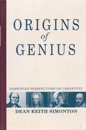 origins of genius darwinian perspectives on creativity 1st edition dean keith simonton 0965005267,