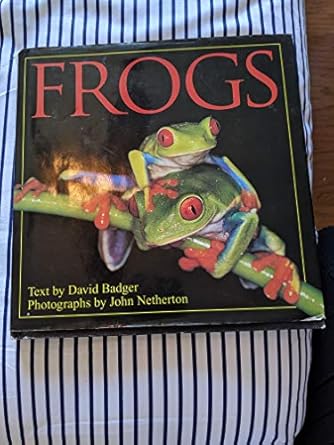frogs 1st edition david p badger 0760706050, 978-0760706053