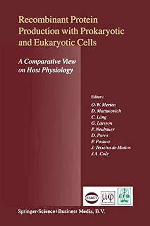 recombinant protein production with prokaryotic and eukaryotic cells a comparative view on host physiology