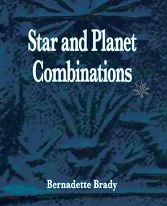 star and planet combinations 1st edition bernadette brady 1902405307, 978-1902405308